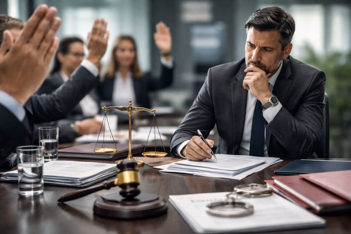 Responsabilidad legal del administrador: Piénsalo antes de aprobar